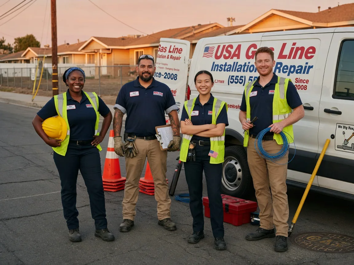 Gas Line Installation company in Carriere, MS